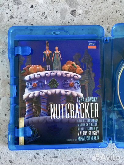 Blu-ray Щелкунчик балет Петр Великий опера