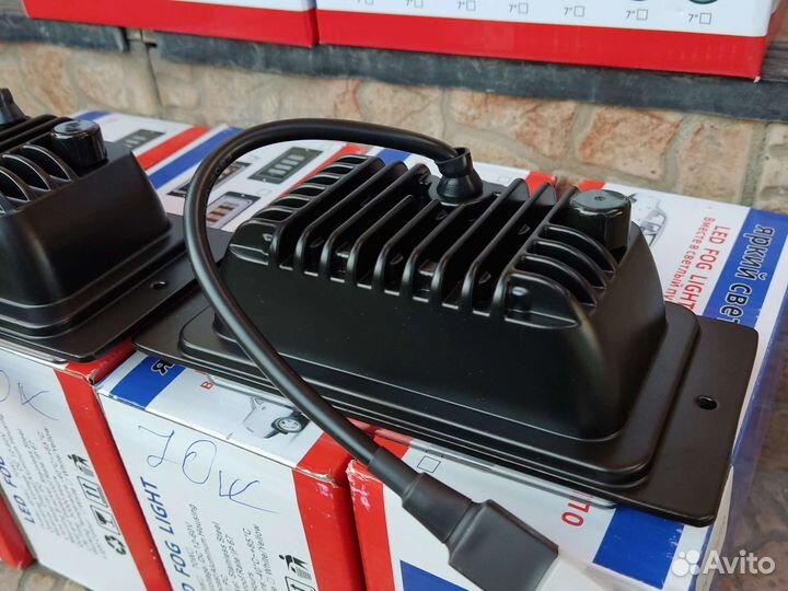 Противотуманные фары лед 70w