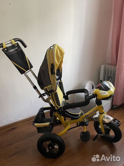 Детский велосипед с ручкой бу