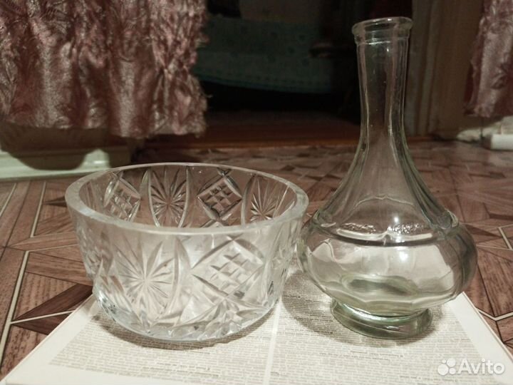 Графин хрустальный