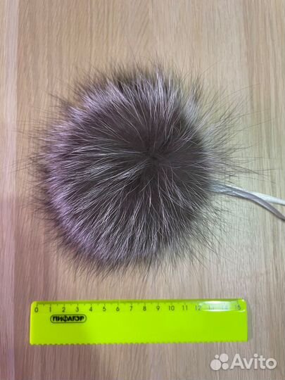 Меховые помпоны натуральные
