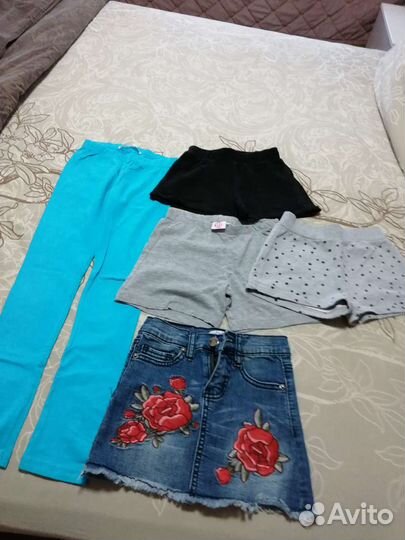 Вещи пакетом на девочку 116-122