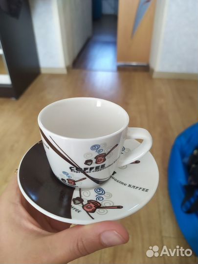 Чайно кофейный сервиз набор новый