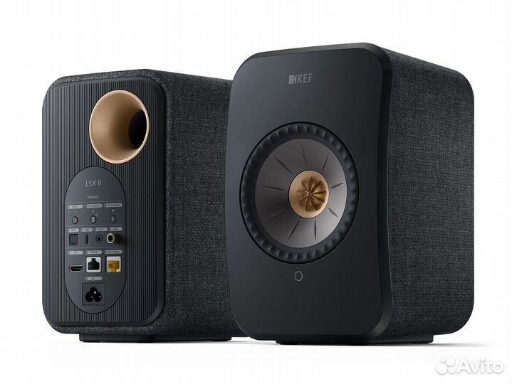 Kef LSX II Carbon Black активная акустика