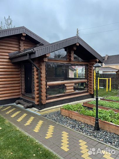 Мягкие окна для беседки