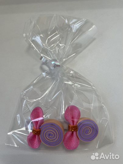 Заколка для волос ручной работы