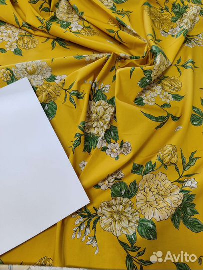 Ткань хлопок Италия