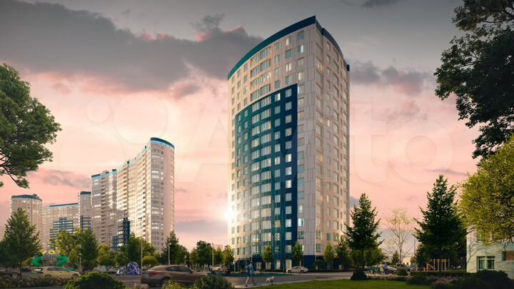 1-к. квартира, 35,4 м², 12/19 эт.