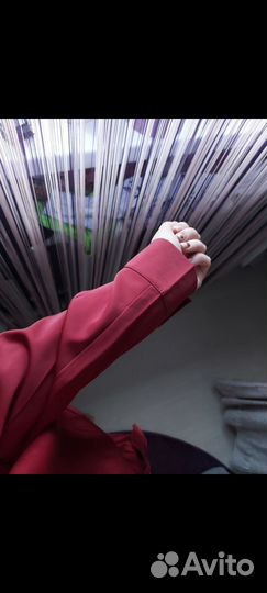 Атласная рубашка