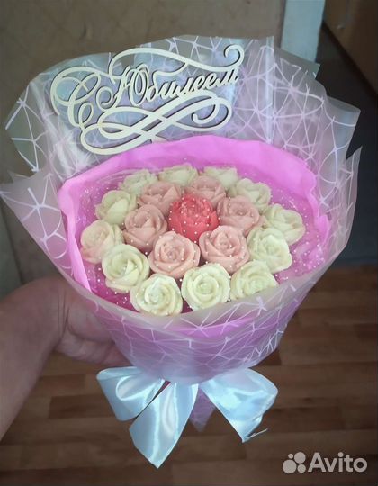 Сладкий подарок. Букеты из шоколада