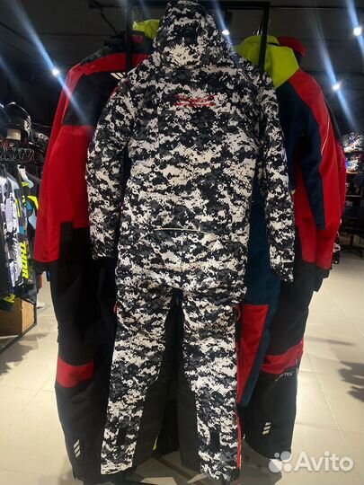 Комбинезон DF Extreme MAN Camo-Black утепленный