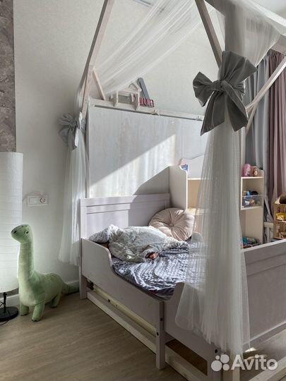 Кровать детская раздвижная IKEA Sundvik 80/200