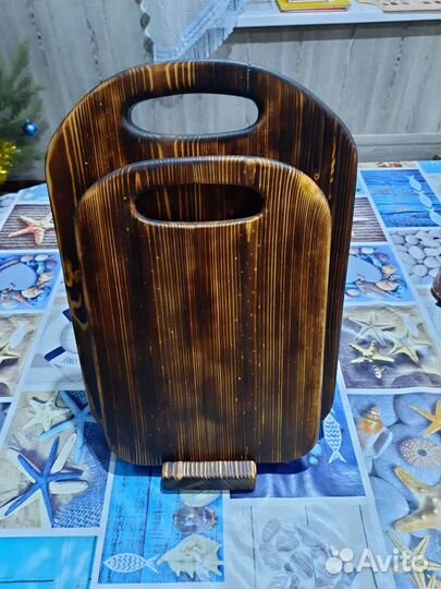 Набор разделочных досок из дерева