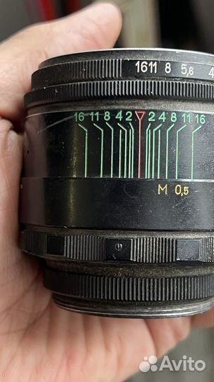 Объектив Helios 44 2