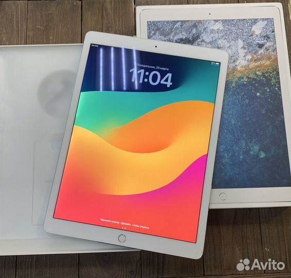 Б/у iPad Pro 2-Gen 12.9” 256Gb Wifi+cell Silver