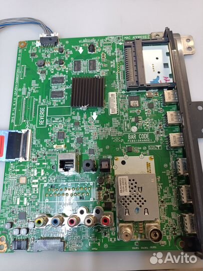 Материнские платы, т-коны, блоки питания для TV