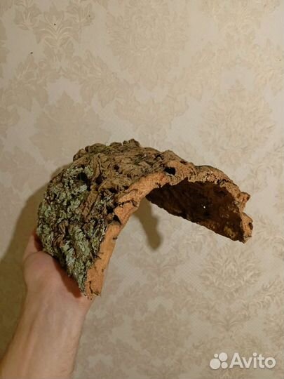 Укрытия из коры для террариума