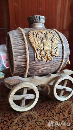 Сувенирная бочка для вина на 2.5 л