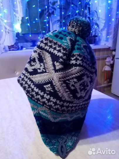 Шапка тёплая, уютная