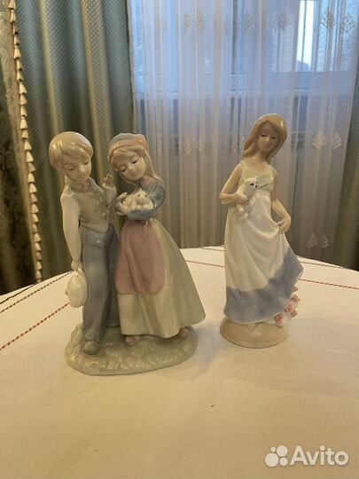 Фарфоровые статуэтки