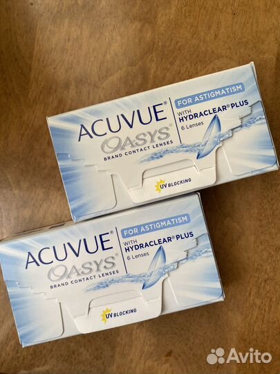 Контактные линзы acuvue oasys for astigmatism