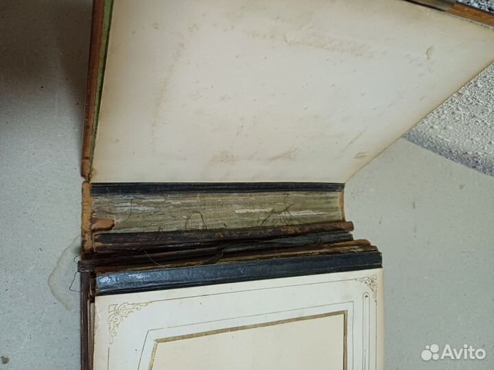 Альбом для фотографий из дерева до 1917г