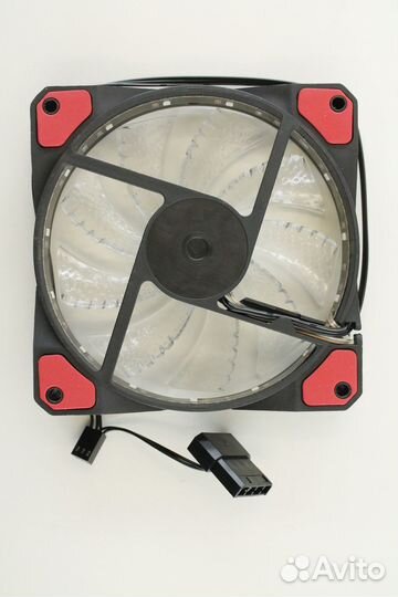 Вентилятор WindMaster Led Red (120mm, 3pin/Molex)