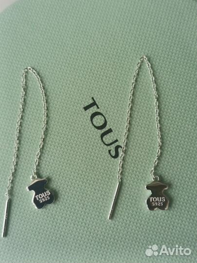 Серьги Tous