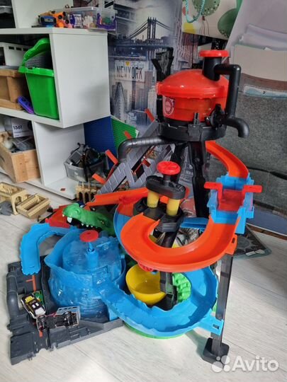 Трек мойка HOT wheels