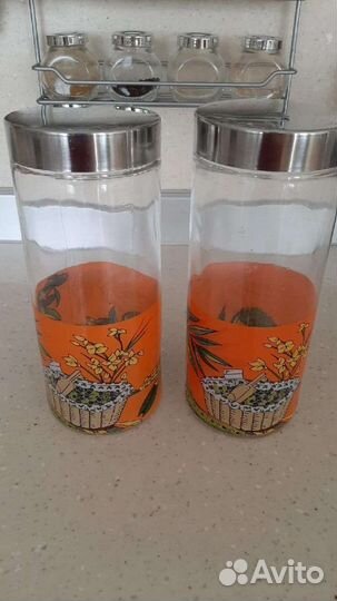 Банки стеклянные для сыпучих продуктов