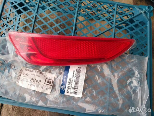 Катафот Hyundai Solaris 2010-2014 хетчбэк