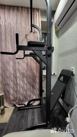 Турник 3 в 1 напольный. Dfc power tower G005