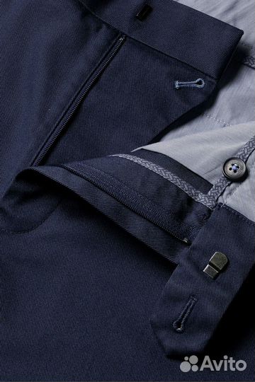 Charles tyrwhitt брюки чинос синие W32