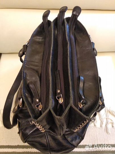 Сумка кожаная