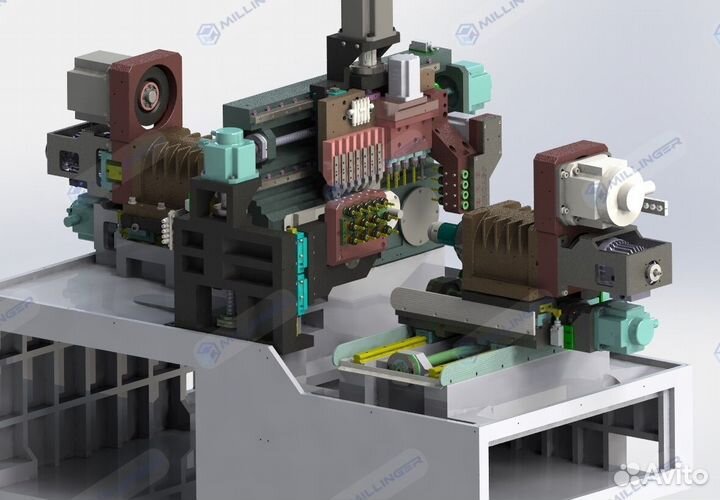Автомат продольного точения jsway A466D