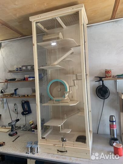 Витрина для шиншилл новая