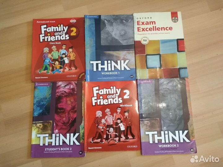Учебники Oxford Cambridge Think Family and Friends
