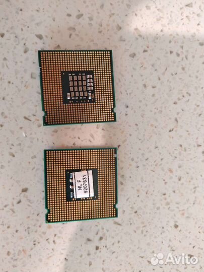 Процессоры intel celeron D 352 и pentium e6600