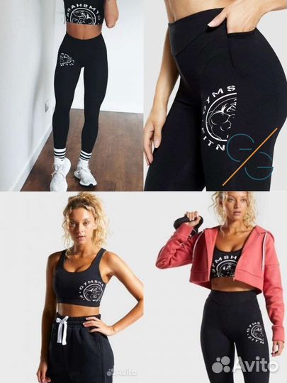 Gymshark много разного, размеры xs - s