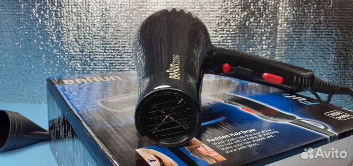 Фен для волос Braun 3000вт Futur Pro Индикатор