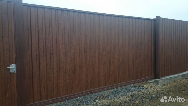 Заборы. Ворота. Калитка. Навесы