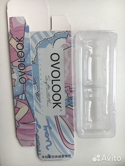 Контейнер для линз новый