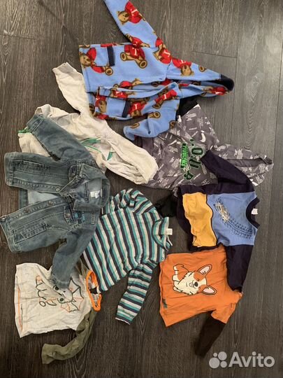 Вещи пакетом 74 80 86