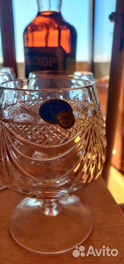 Хрустальный набор для коньяка