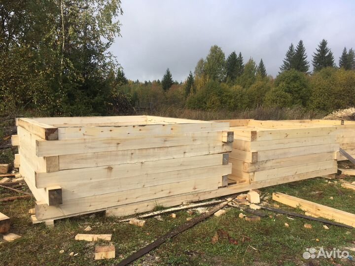 Сруб бани, баня