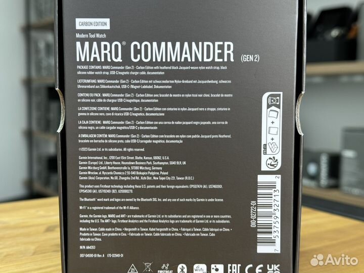 Garmin Marq Commander (Gen 2) Carbon Силикон