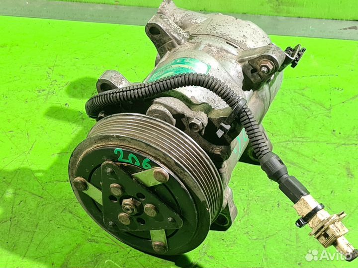 Компрессор кондиционера Peugeot 206 1998-2012