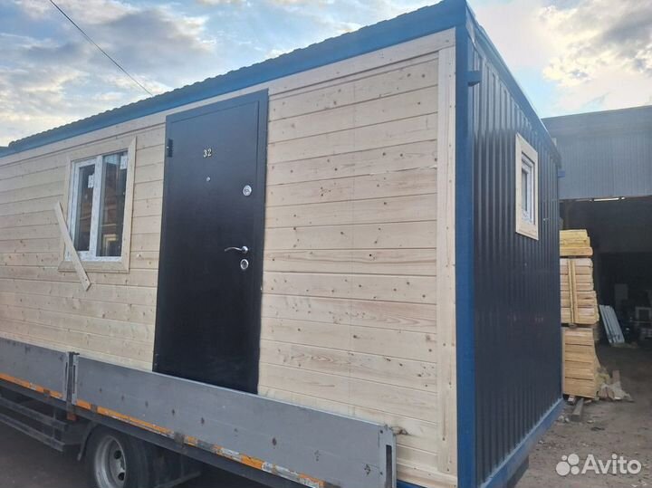 Бытовка и хозблок с утеплением и отделкой