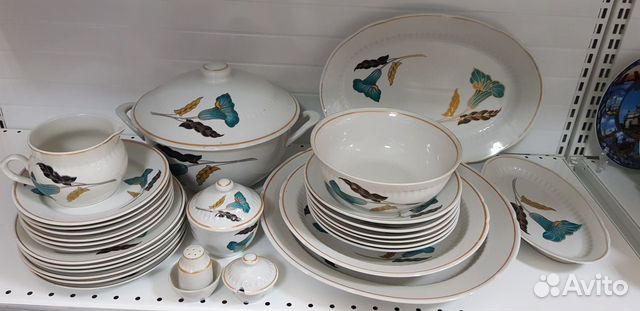 Столовый сервиз фарфор СССР