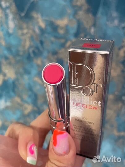 Dior addict lip glow 007 raspberry оригинал